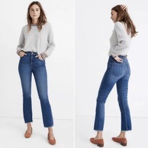 MADEWELL Cali Demi Boot Jeans Size 26